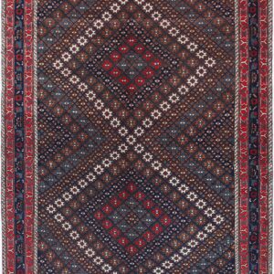 4’6″ x 6’5″ Shiraz Authentic Persian Rug
