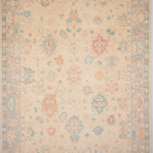 8’11” x 12’4” Oushak Authentic Oriental Rug