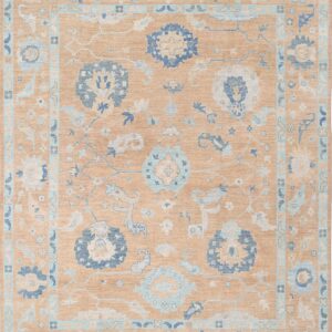 12’0” x 15’3″ Oushak Authentic Oriental Rug