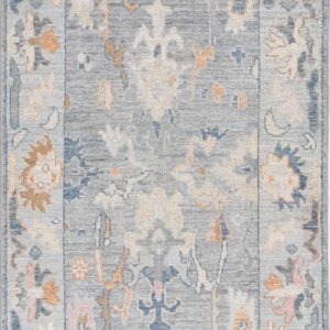 3’3” x 12’4” Oushak Authentic Oriental Rug