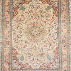 9’10” x 13’5” Tabriz  Authentic Persian Rug