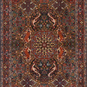 3’4” x 5’0” Tabriz  Authentic Persian Rug