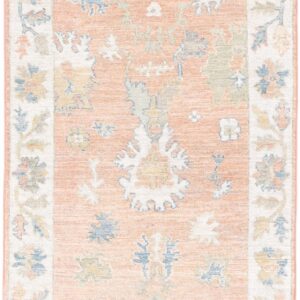 3’2” x 11’10” Oushak Authentic Oriental Rug